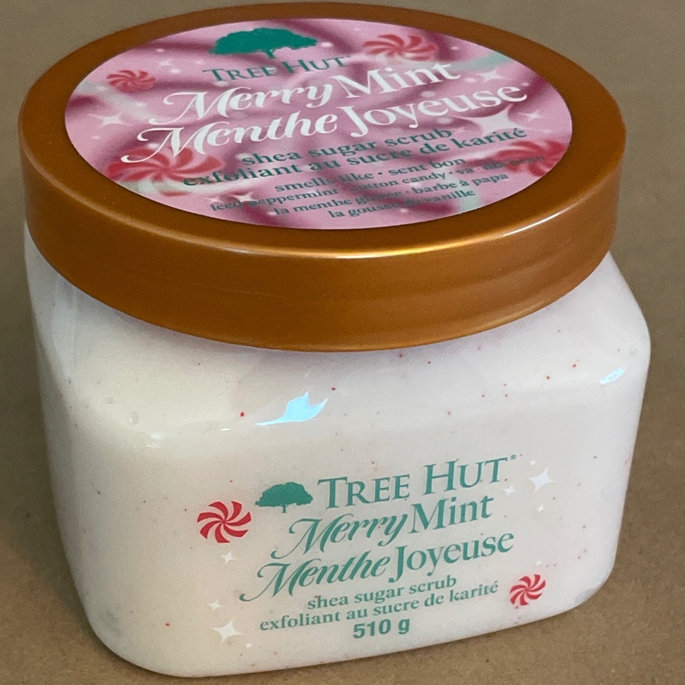 NEW LIMITED EDITION Tree Hut Merry Mint Shea Sugar Scrub